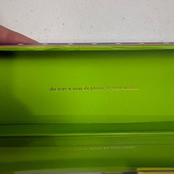 KATE SPADE NEW YORK NAVY LARABEE DOT BALL POINT PEN NEW IN GIFT BOX BLACK INK - Picture 4 of 6